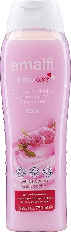 Dusch- und Badegel Zarte Rose - Amalfi Shower Gel — Bild N1