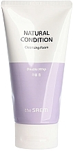 Düfte, Parfümerie und Kosmetik Reinigungsschaum für empfindliche Haut - The Saem Natural Condition Cleansing Foam Double Whip