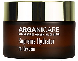 Düfte, Parfümerie und Kosmetik Gesichtscreme für trockene Haut - Arganicare Supreme Hydrator For Dry Skin