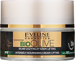 Pflegende Lifting-Creme mit Olivenöl - Eveline Cosmetics Bio Olive Intensely Nourishing Cream-lifting — Bild N1