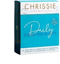 Düfte, Parfümerie und Kosmetik Gesichtspflegeset - Chrissie Idrabioma Beauty Set (Gesichtsschaum 150ml + Gesichtscreme 40ml + Biofiller 15ml)