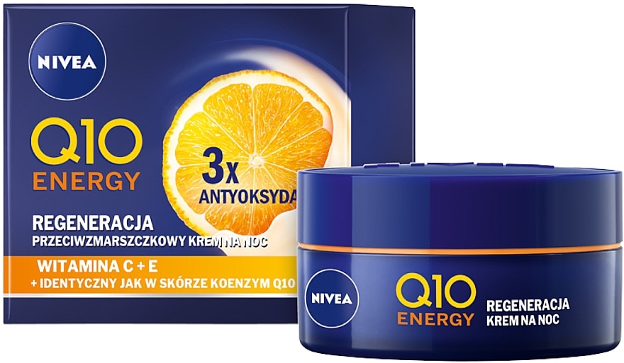 Set - NIVEA Duopack Q10 Energy (Gesichtscreme 2 x 50 ml)  — Bild N3