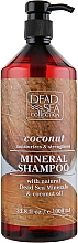 Düfte, Parfümerie und Kosmetik Shampoo mit Mineralien aus dem Toten Meer und Kokosöl - Dead Sea Collection Coconut Mineral Shampoo