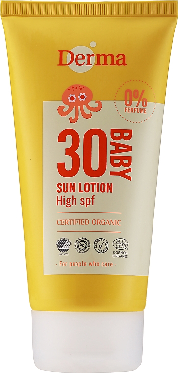 Sonnenschutzcreme für Kinder SPF 30 - Derma Eco Baby Mineral SPF 30 — Bild N1
