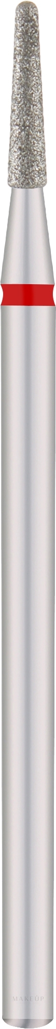 Diamantfräser Kegelstumpf rot Durchmesser 1,8 mm Arbeitsteil 8 mm - Staleks Pro — Bild 1 St.
