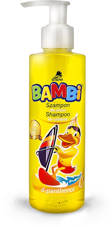 Kindershampoo (mit Spender) - Pollena Savona Bambi D-phantenol Shampoo — Bild N1