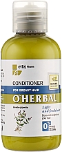 Düfte, Parfümerie und Kosmetik Haarspülung für fettiges Haar mit Pfefferminzextrakt - O'Herbal
