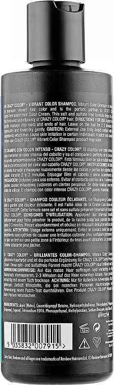 Tönungsshampoo für alle Blautöne - Crazy Color Vibrant Blue Shampoo — Bild N2