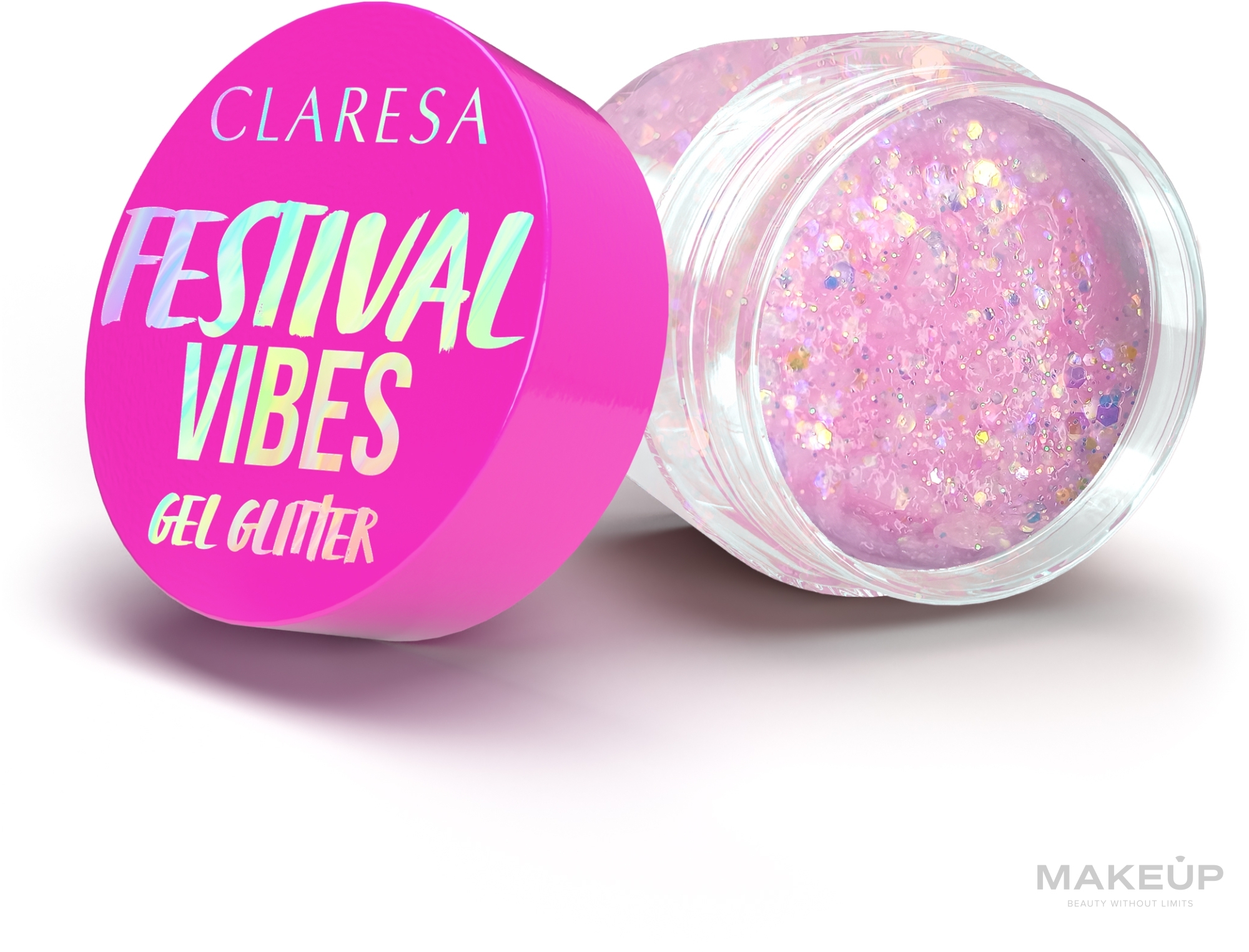 Claresa Festival Vibes  - Glitter für Gesicht und Körper  — Bild 02 - We Found Love