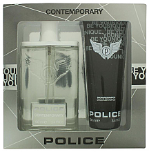Düfte, Parfümerie und Kosmetik Police Contemporary - Duftset (Eau de Toilette 100ml + Duschgel & Shampoo 100ml)