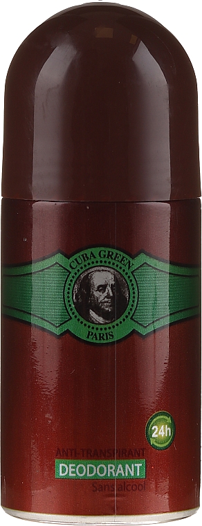 Cuba Green Deodorant - Deo Roll-on Antitranspirant — Bild N1