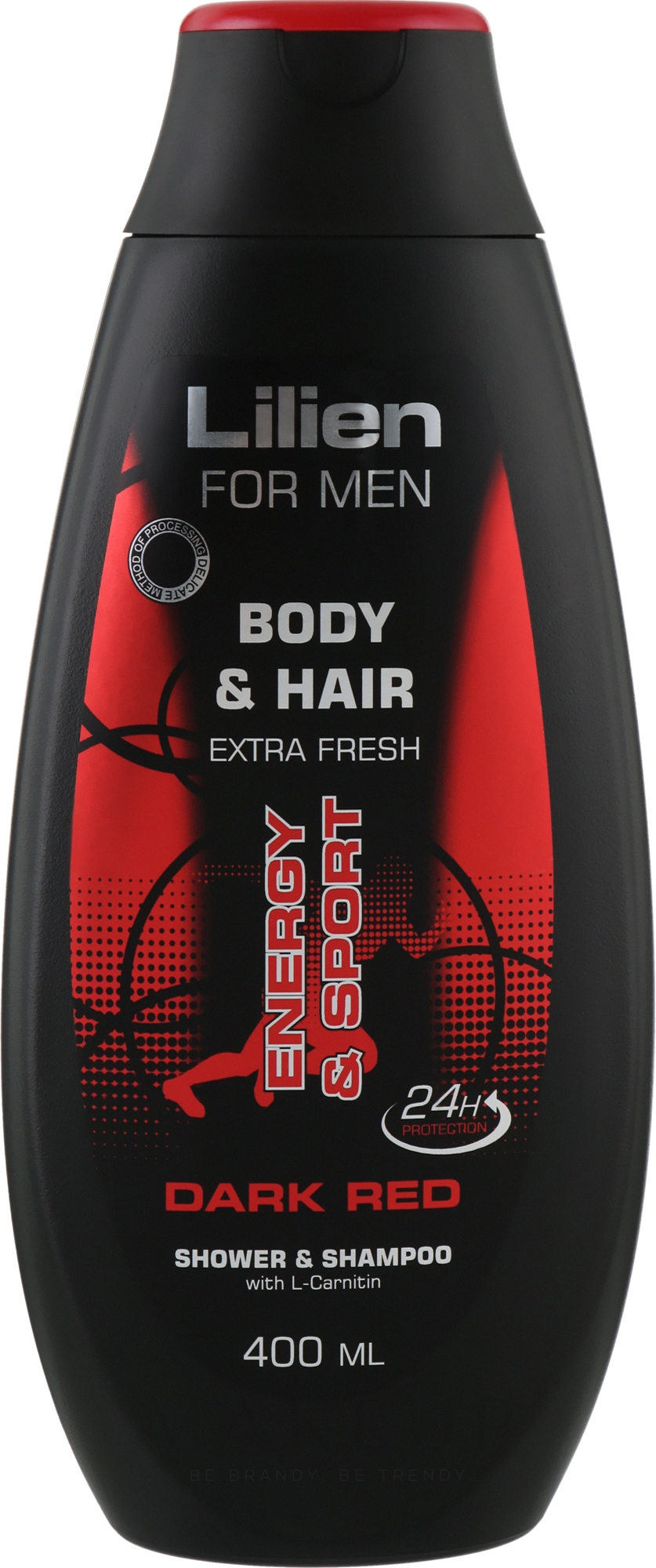 Shampoo-Duschgel für Männer - Lilien For Men Body & Hair Dark Red Shower & Shampoo — Bild 400 ml