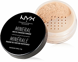 Düfte, Parfümerie und Kosmetik Loser Mineralpuder - NYX Professional Makeup Mineral Matte Finishing Powder