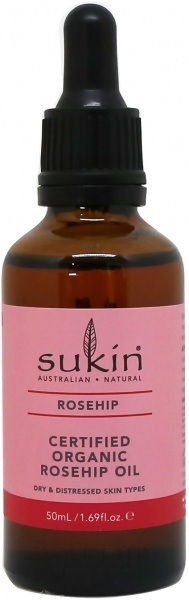 Bio-Hagebuttenöl für trockene Haut - Sukin Organic Rose Hip Oil — Bild 50 ml