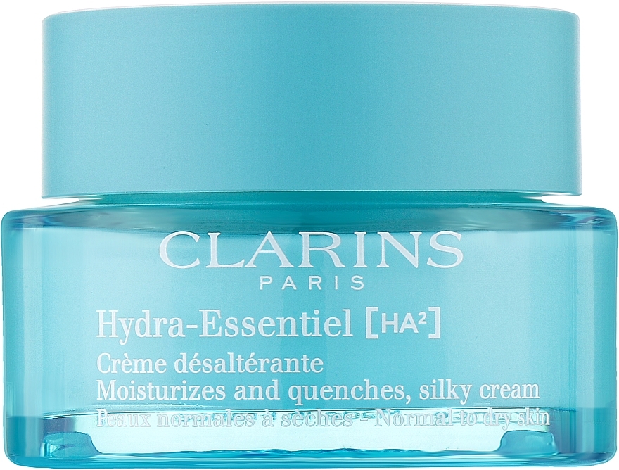 Tagescreme für normale bis trockene Haut - Clarins Hydra-Essentiel Moisturizes And Quenches Silky Cream Normal To Dry Skin — Bild N1