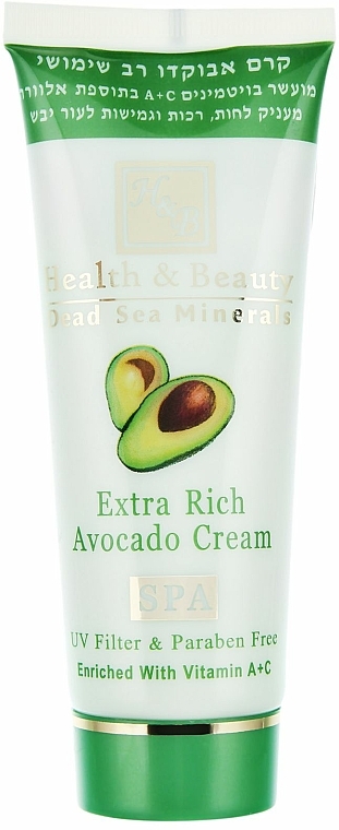 Multifunktionale Creme Avocado - Health And Beauty Extra Rich Avocado Cream — Foto N1