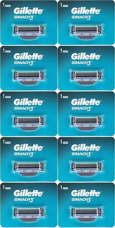 Rasierer 10 St. - Gillette Mach 3 — Bild N1