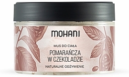 Körpermousse Orange in Schokolade - Mohani Natural Mousse — Bild N1