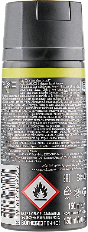 Deospray You für Männer - Axe Deodorant Bodyspray — Bild N4