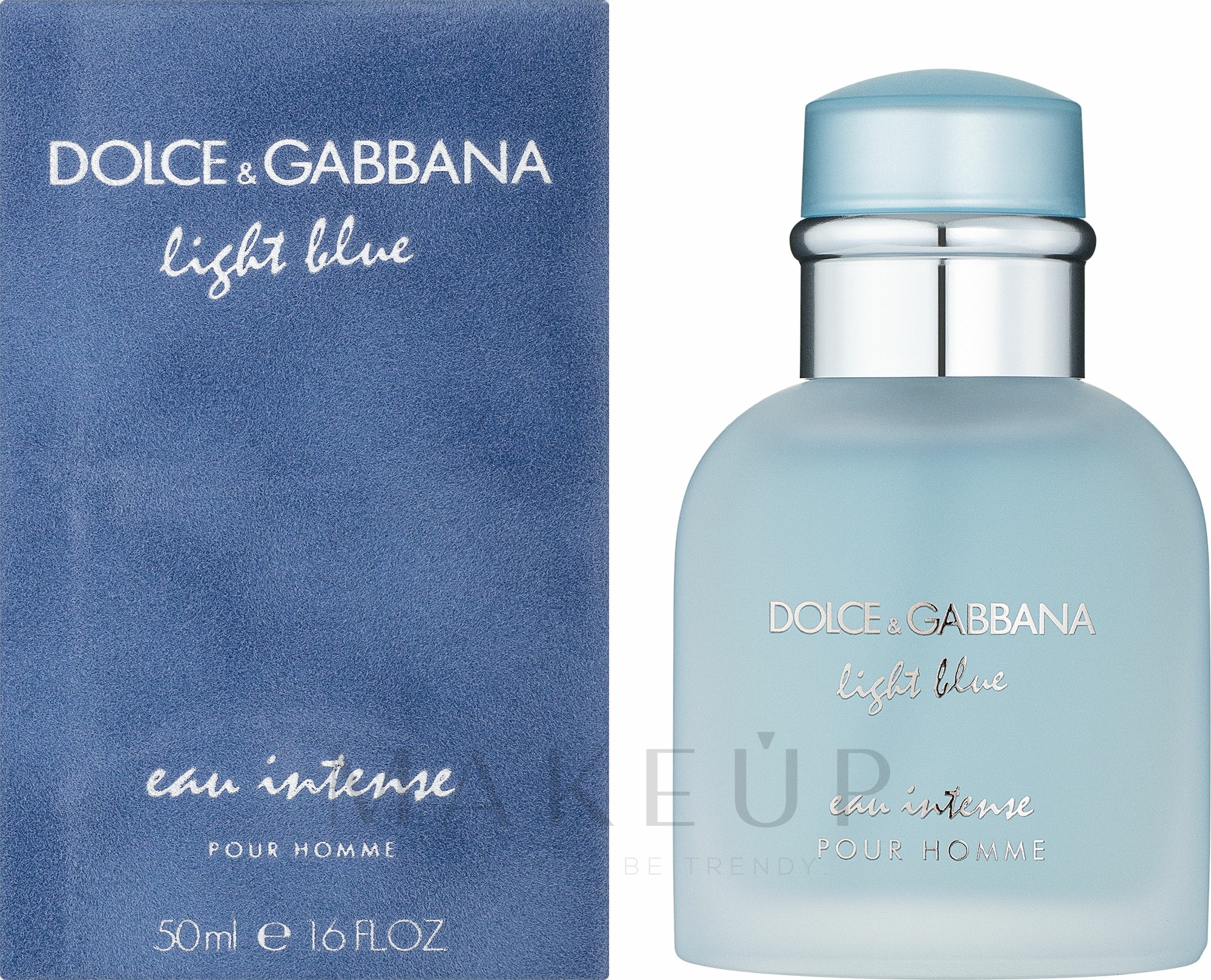 Dolce & Gabbana Light Blue Eau Intense Pour Homme - Eau de Parfum — Foto 50 ml