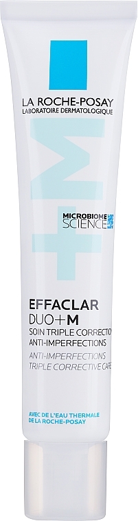 Korrigierende Gesichtscreme gegen Hautunreinheiten und Anti-Pickelmale für fettige Haut - La Roche-Posay Effaclar Duo+M — Foto N2