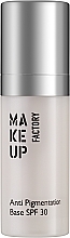 Primer gegen Pigmentflecken LSF 30 - Make up Factory Anti Pigmentation Base SPF30 — Bild N1