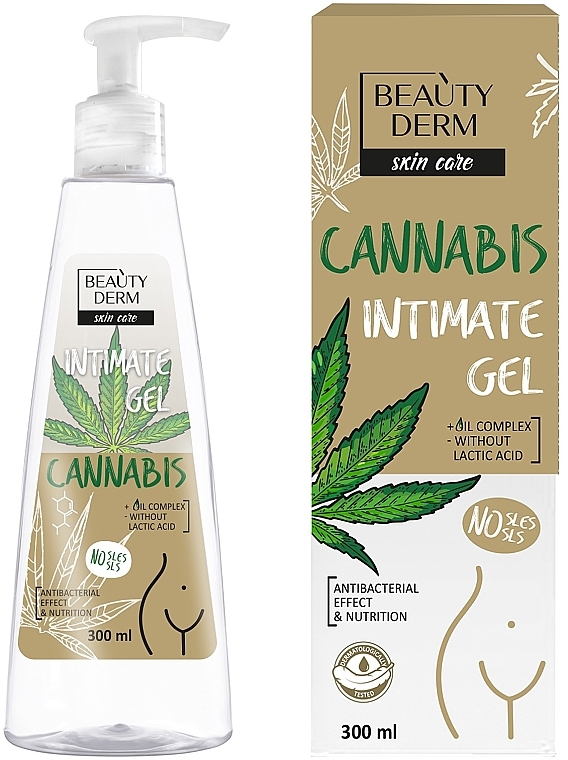 Intimhygiene-Gel Cannabis - Beauty Derm Scin Care Intimate Gel Cannabis — Bild N1