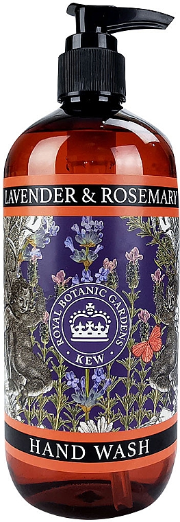Flüssige Handseife mit Lavendel und Rosmarin - The English Soap Company Kew Gardens Lavender And Rosemary Hand Wash — Bild N1