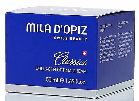 Gesichtscreme - Mila D’Opiz Classic Collagen Optima Cream — Bild N2