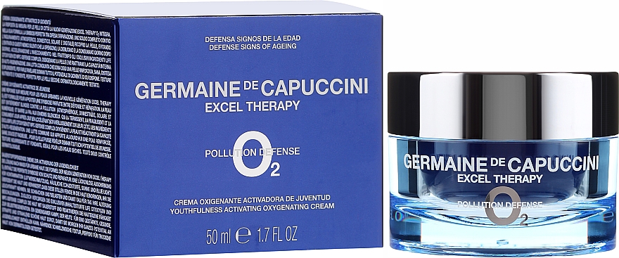 Anti-Pollution Gesichtscreme - Germaine de Capuccini Excel Therapy O? Pollution Defence Youth.Activating Oxygenating Cream — Bild N1