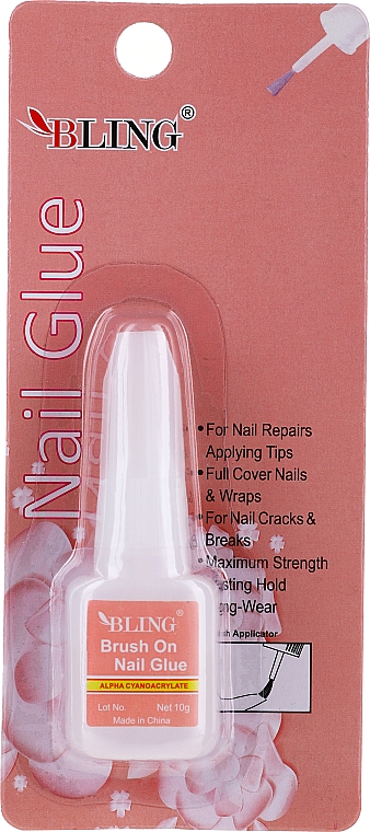 Kleber für künstliche Nägel - Bling Brush On Nail Glue — Bild N1
