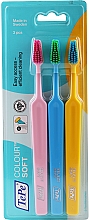 Zahnbürste weich Colour Soft rosa, hellblau, gelb 3 St. - TePe Colour Soft — Bild N1