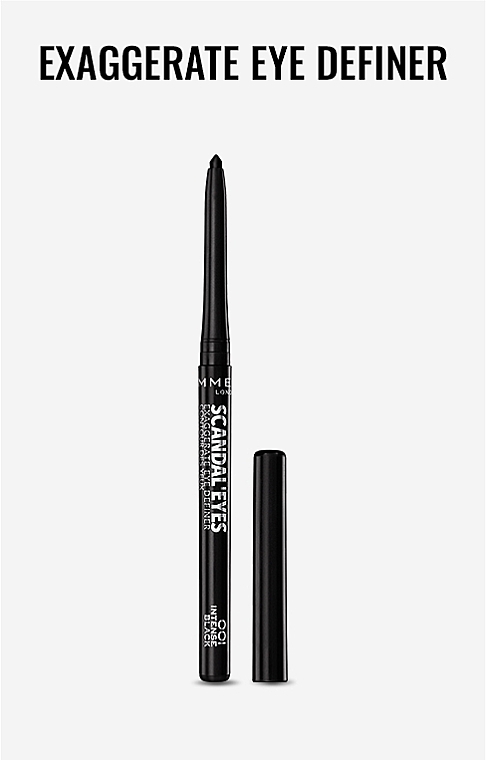 Wasserdichter Eyeliner - Rimmel Exaggerate Waterproof Eye Liner — Bild N11