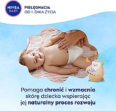 Feuchtigkeitsspendende Milch vor dem Schlafengehen - Nivea Baby  — Bild N4