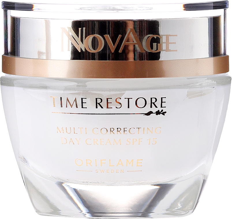 Verjüngende Tagescreme für das Gesicht SPF 15 - Oriflame NovAge Time Restore — Bild N2