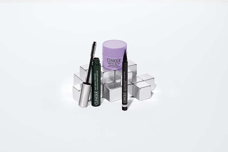 Make-up Set - Clinique High Impact Favorites Set (mascara/7ml + eye/liner/0.34g + balm/15ml) — Bild N3