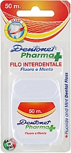 Düfte, Parfümerie und Kosmetik Zahnseide mit Fluorid und Minze 50 m - Dentonet Pharma