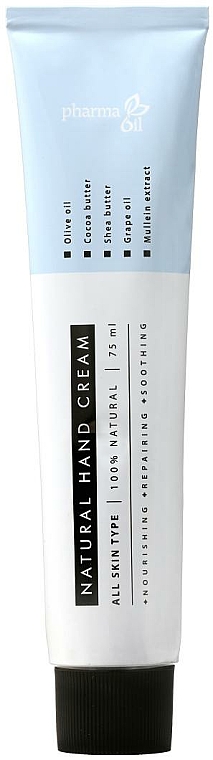 Natürliche Handcreme mit Olivenöl und Kakaobutter - Pharma Oil Natural Hand Cream — Bild N1