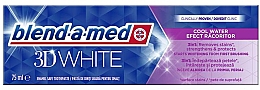 Düfte, Parfümerie und Kosmetik Aufhellende Zahnpasta - Blend-a-med 3D White Cool Water Toothpaste