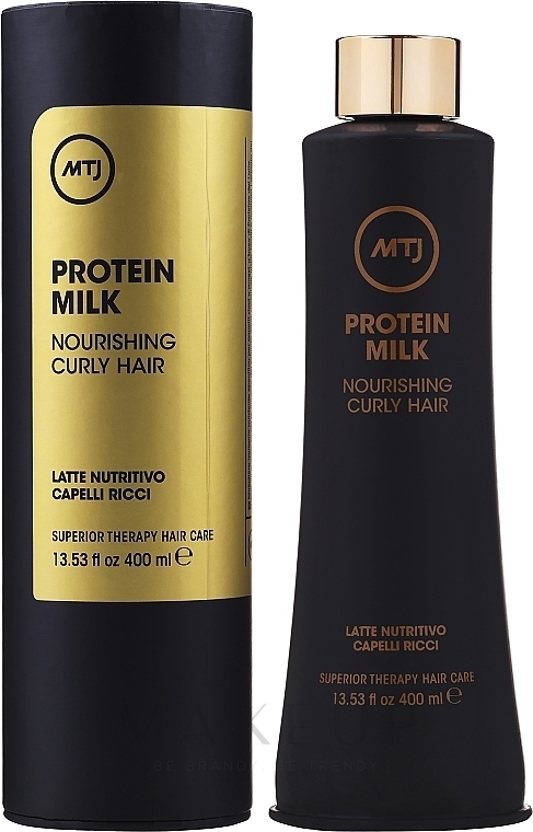 Nährende Haarmaske mit Milchproteinen - MTJ Cosmetics Superior Therapy Protein Milk — Bild 400 ml