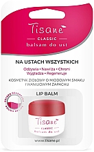 Düfte, Parfümerie und Kosmetik Feuchtigkeitsspendender Lippenbalsam mit Honiggeschmack und Vanillearoma - Farmapol Tisane Classic Lip Balm