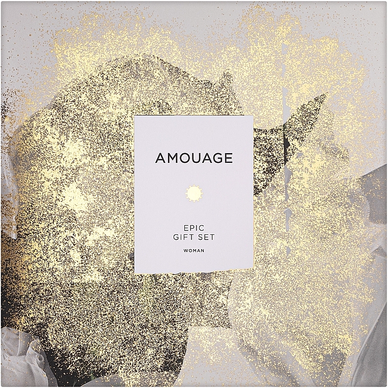 Amouage Epic For Woman - Duftset (Eau de Parfum 100ml + Körperlotion 60ml + Duschgel 60ml)  — Bild N1