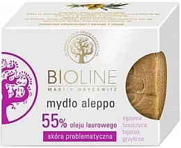 Aleppo-Seife mit Lorbeeröl 55% - Bioline Aleppo Soap — Bild N1
