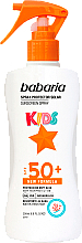 Düfte, Parfümerie und Kosmetik Sonnenschutz-Spray für Kinder SPF50+ - Babaria Sunscreen Spray Kids SPF50+