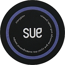Düfte, Parfümerie und Kosmetik Nachtcreme für das Gesicht mit Hyaluronsäure - Sue Hyaluronan Night Cream