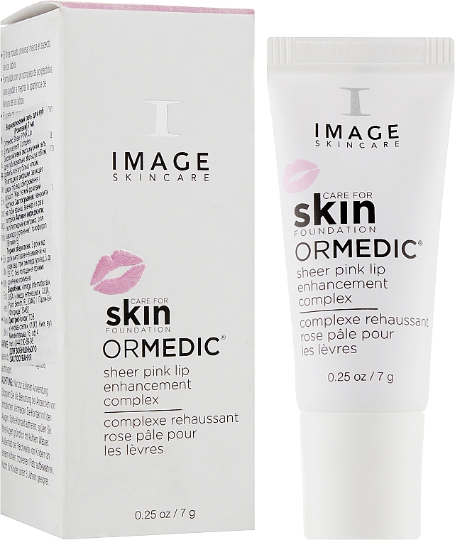 Intensiv pflegendes Lippengel - Image Skincare Ormedic Sheer Pink Lip Enhancement Complex — Bild N2