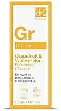 Erfrischendes Reinigungsmittel mit Grapefruit und Wassermelone - Dr. Botanicals Grapefruit & Watermelon Refreshing Cleanser — Bild N3