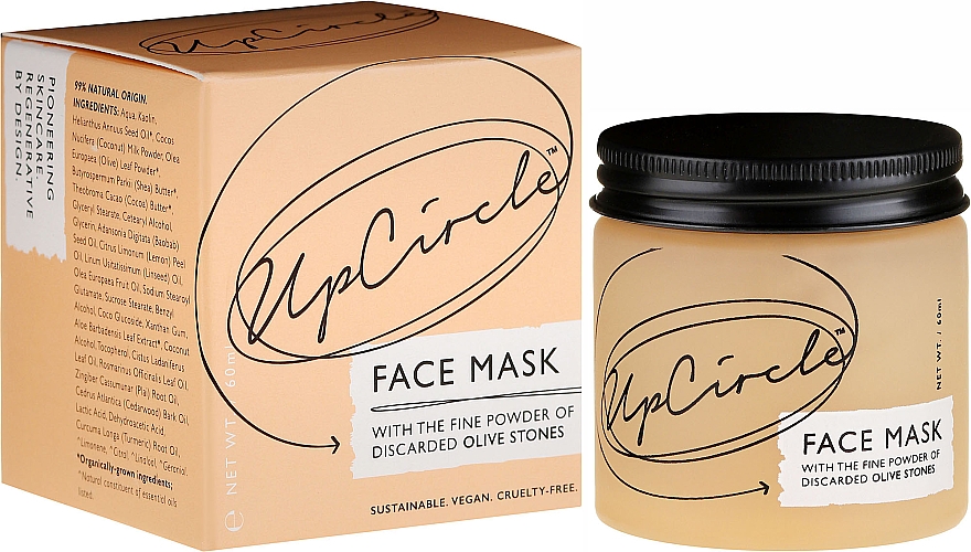Gesichtsmaske mit Olivenpulver - UpCircle Clarifying Face Mask With Olive Powder — Bild N1