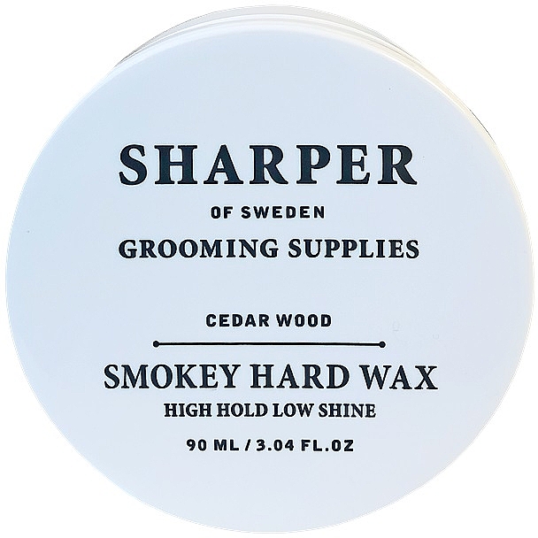 Wachs mit starkem Halt - Sharper of Sweden Smokey Hard Wax — Bild N1