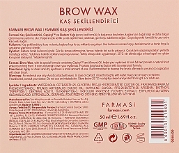 Augenbrauenwachs mit Pinsel - Farmasi Brow Wax — Bild N4